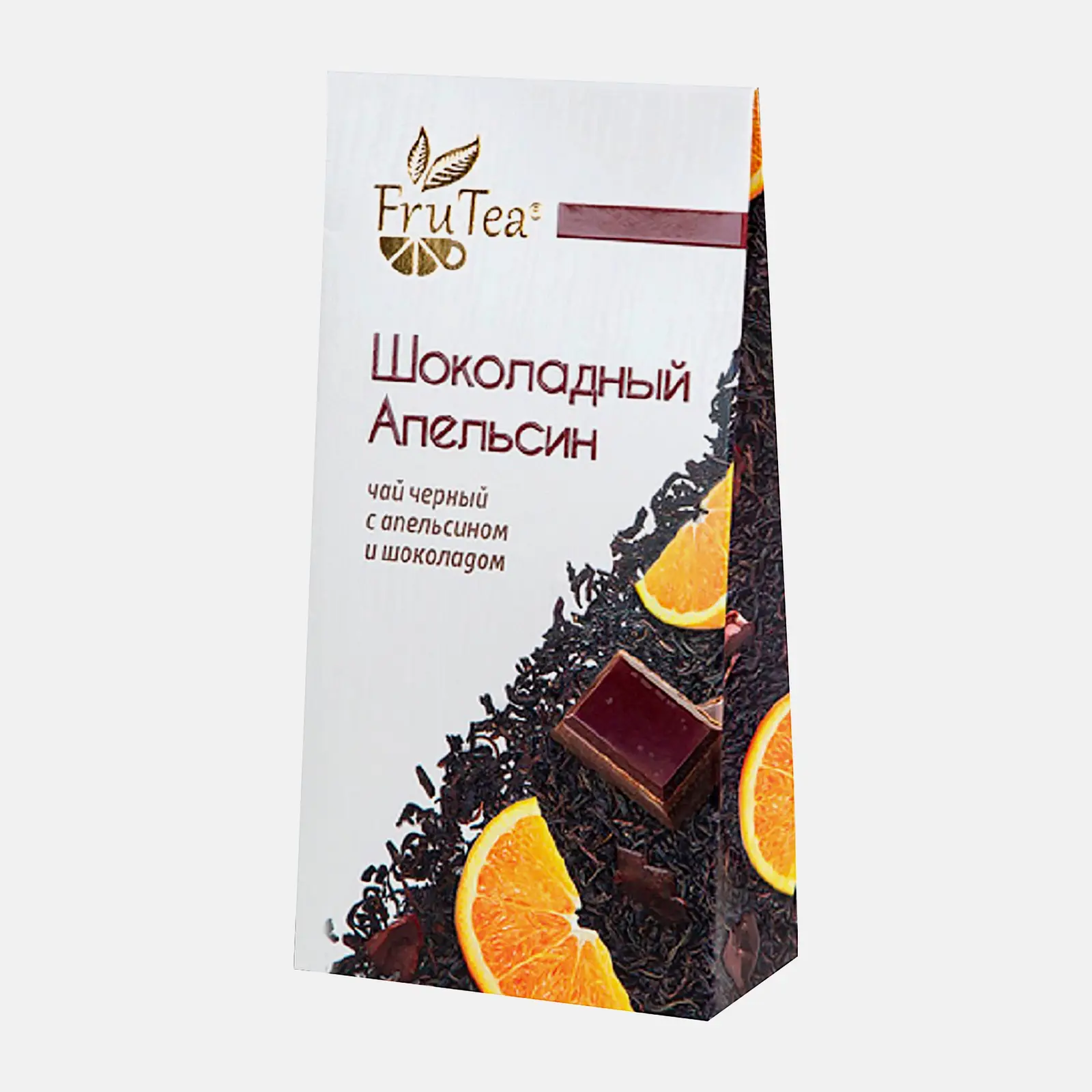 Чай черный Frutea листовой Шоколадный апельсин 50г