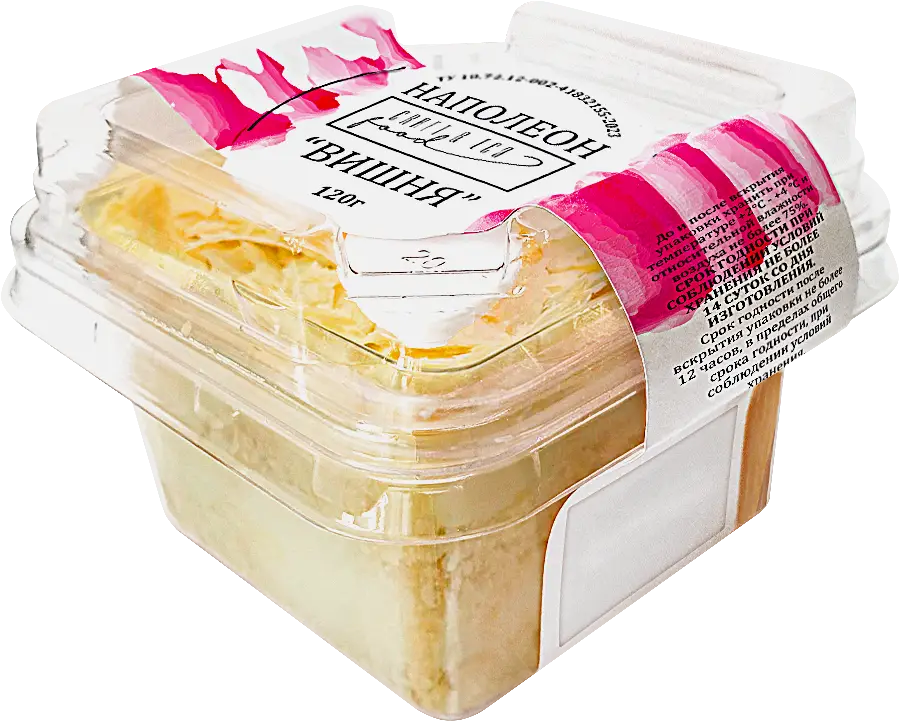Десерт Наполеон с вишней Craft Eco Food 90г