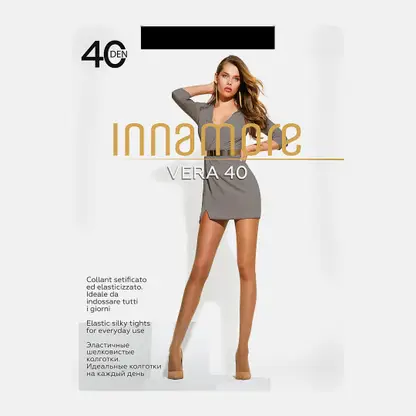 Чёрные колготки женcкие 40 den размер 3 Innamore Вера