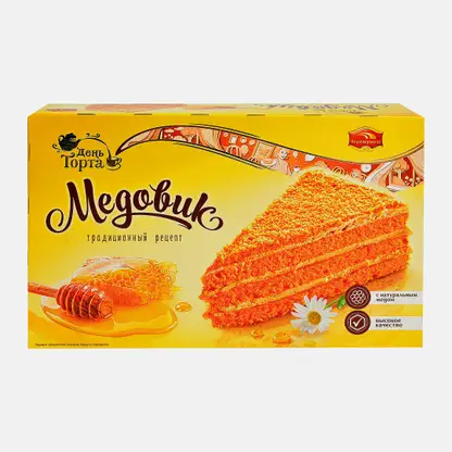 Торт Черёмушки Медовик со сгущенкой 380г
