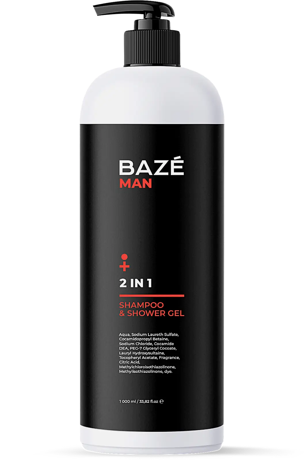 Шампунь для волос Baze мужской baz103/white 1л Шампунь для волос Baze мужской baz103/white 1л