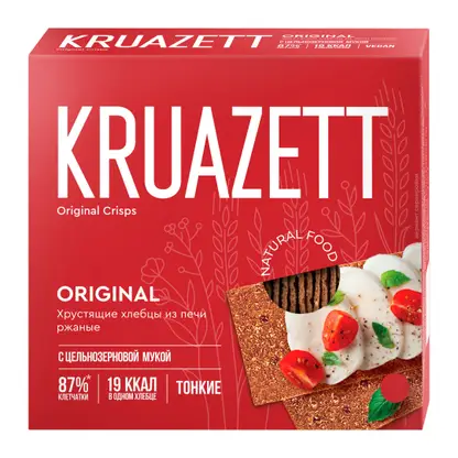 Изображение товара Хлебцы тонкие ржаные Круазетт 200г