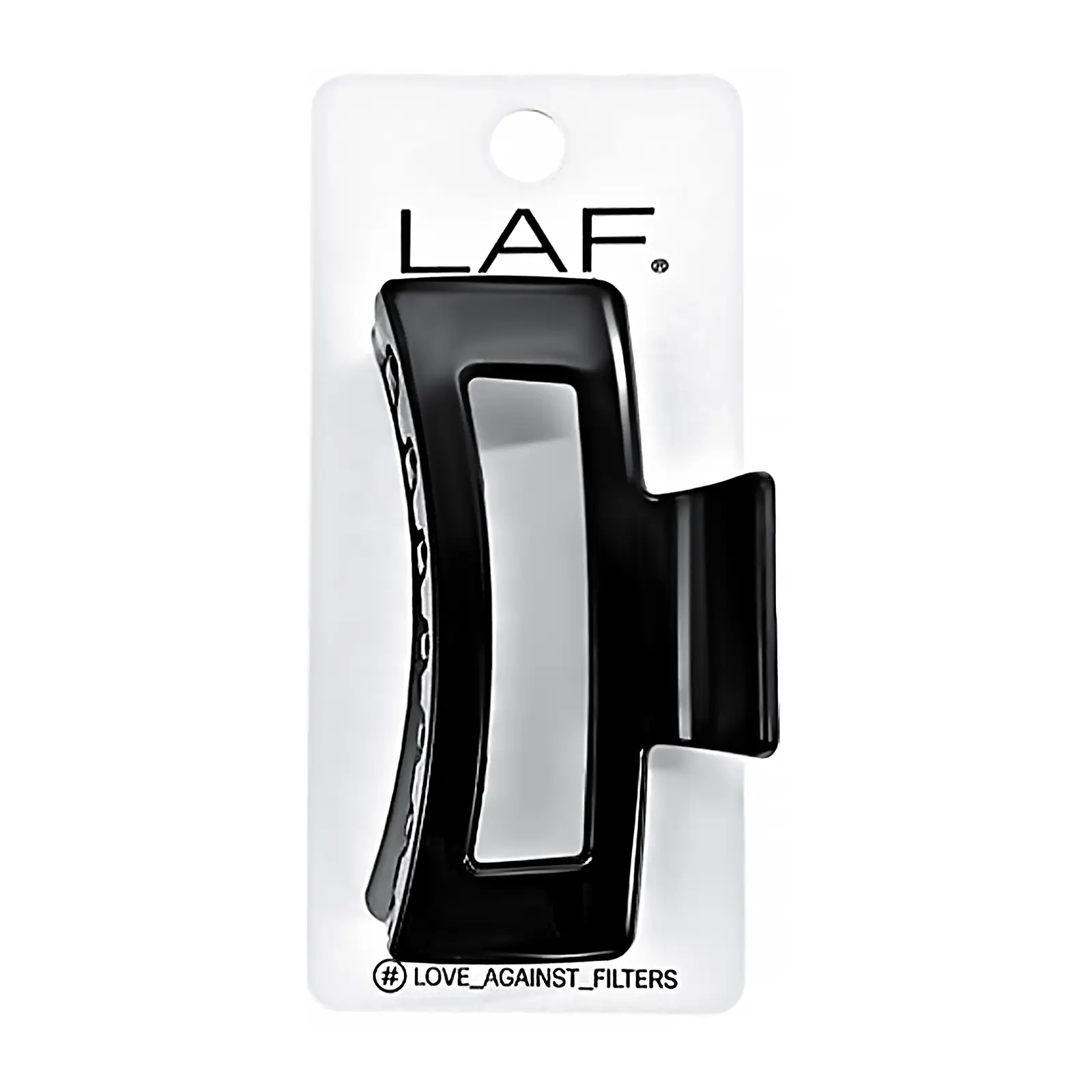Краб для волос LAF прямоугольный HP0545 8.5*4.2*3.5см в ассортименте