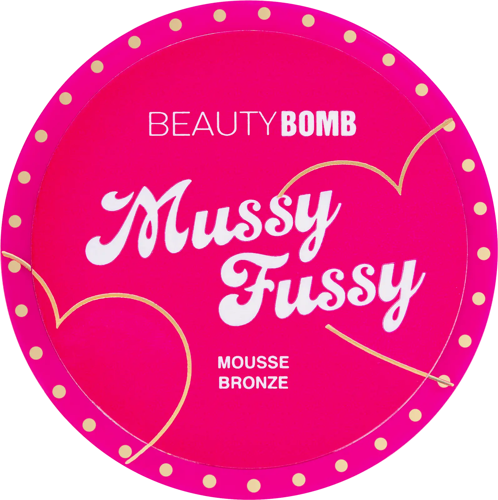 Муссовый бронзер для лица Mussy Fussy тон 01 Beauty Bomb Romecore