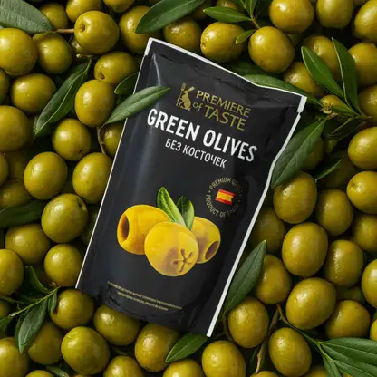 Изображение товара Оливки без косточки Premiere of Taste 170г