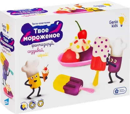 Набор для детской лепки Kids-Art 266г 19*13*5см