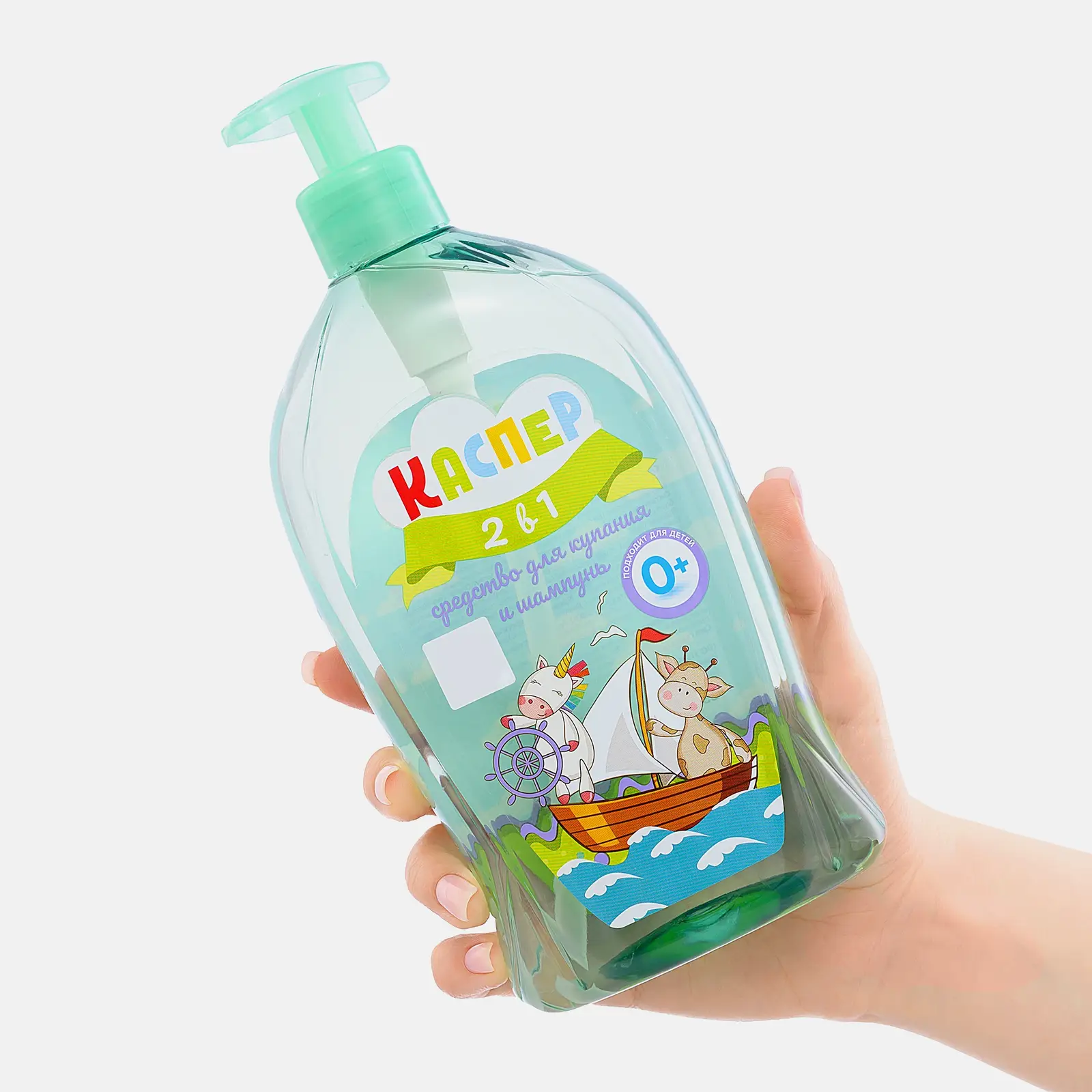 Средство Каспер 2в1 для купания детское 750мл