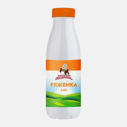 Ряженка Кубанский молочник 2.5% 450мл