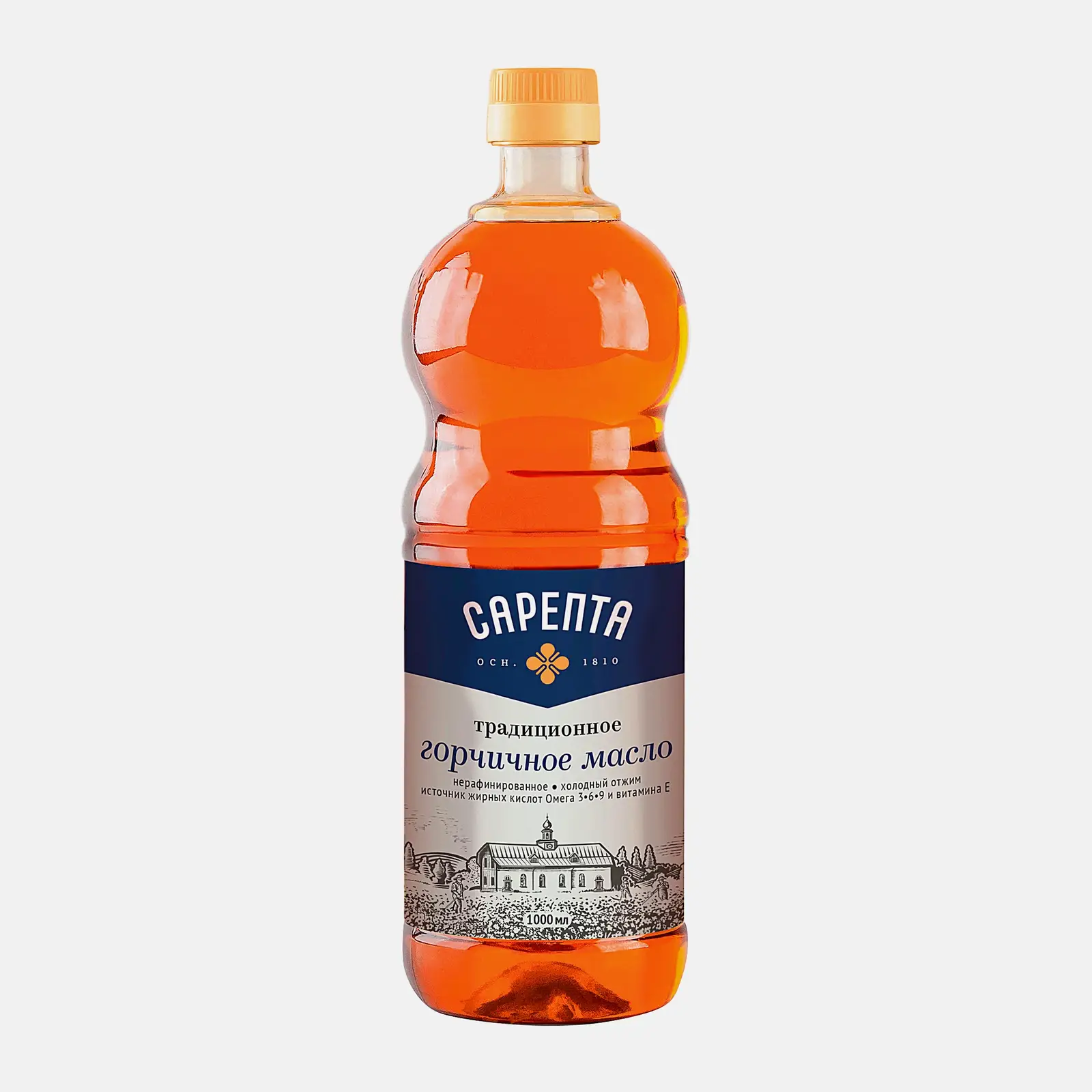 Изображение товара Масло горчичное Сарепта 1л - натуральный продукт для готовки