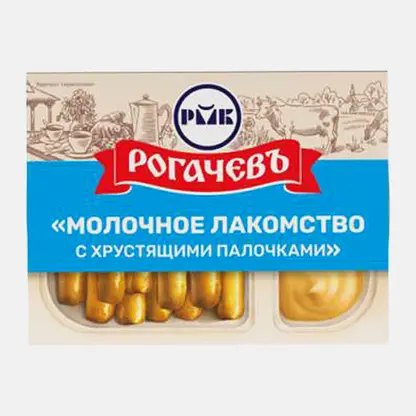 Молоко сгущенное Рогачевъ классическое с хлебными палочками 47г