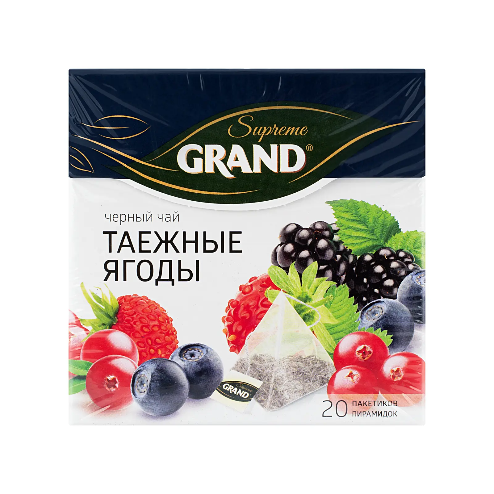 Изображение товара Чай черный Grand Supreme байховый Таежные ягоды 20пак 36г