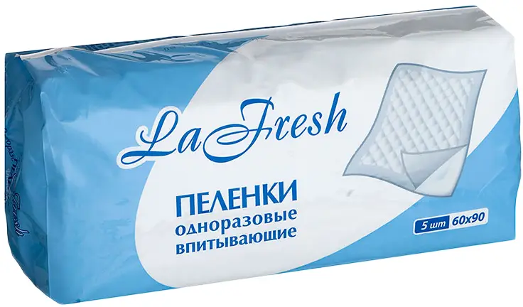 Пеленки М Здоровье одноразовые 60см*90см 5шт