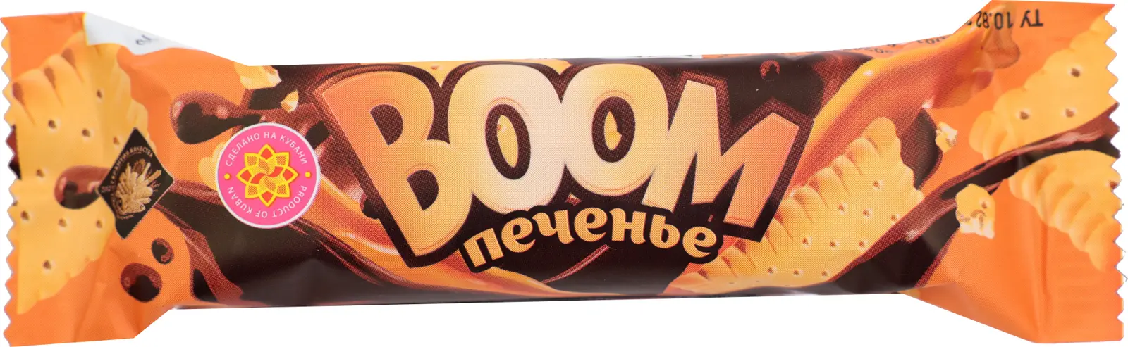 Батончик Boom c карамелью и печеньем 42г - Магнит-Продукты