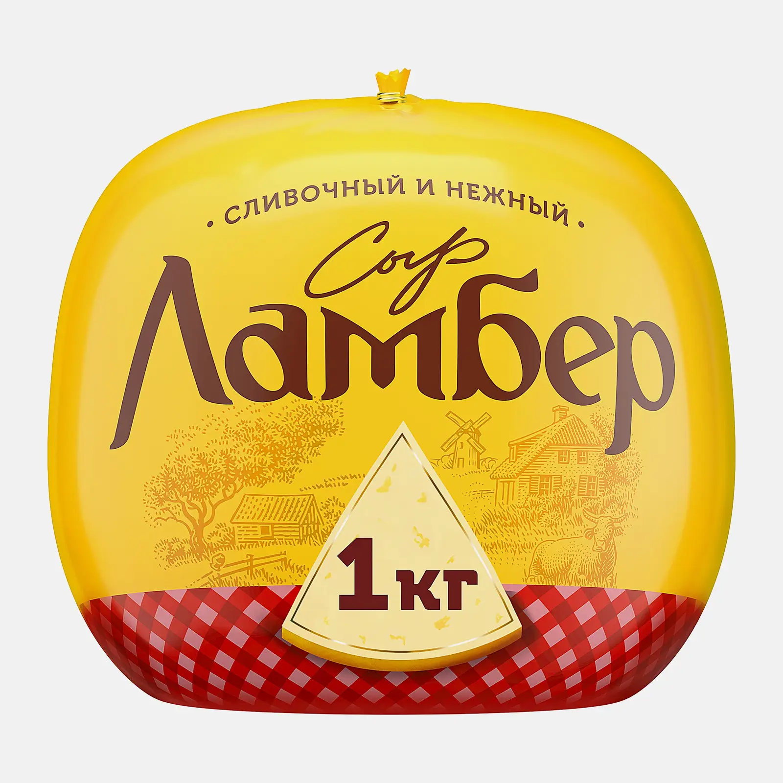 Изображение товара Сыр Ламбер 50% весовой от Вимм-Билль-Данн