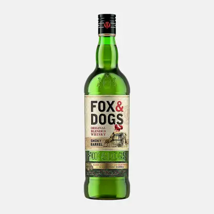 Виски Fox & Dogs смоки баррель 40% 700мл