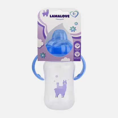 Поильник-непроливайка Lamalove 6+ 270мл в ассортименте