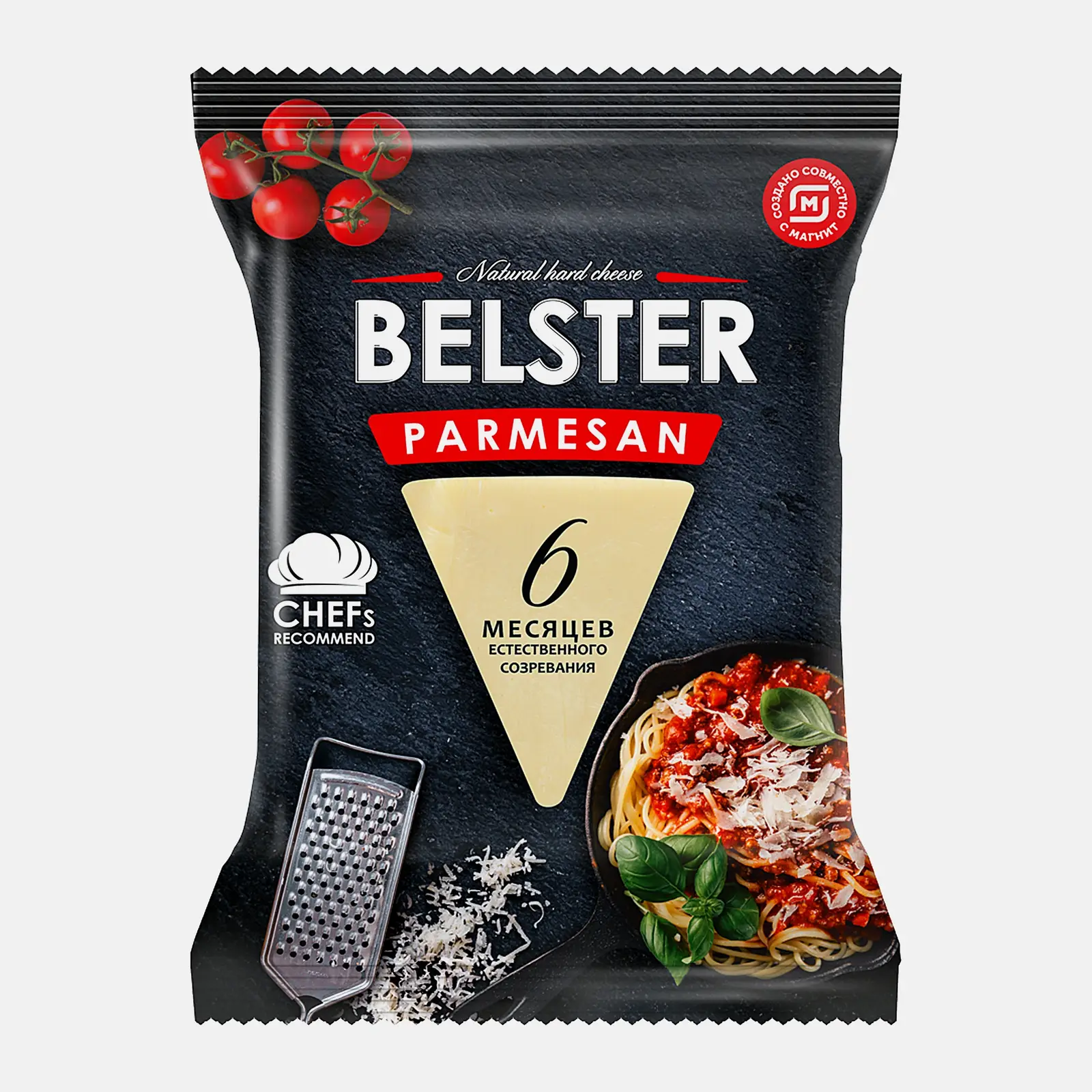 Изображение товара Сыр Пармезан Belster твердый 40% весовой 200 г