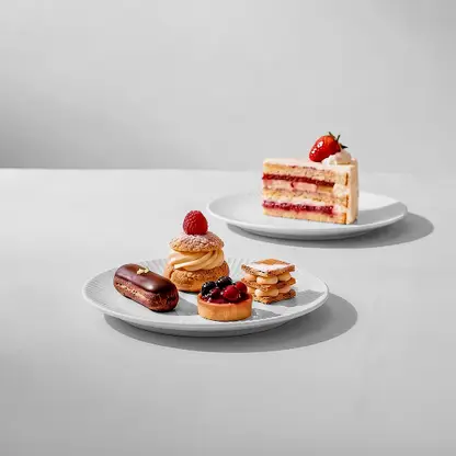 Набор десертных тарелок фарфоровых Royal Kuchen 20см 2шт