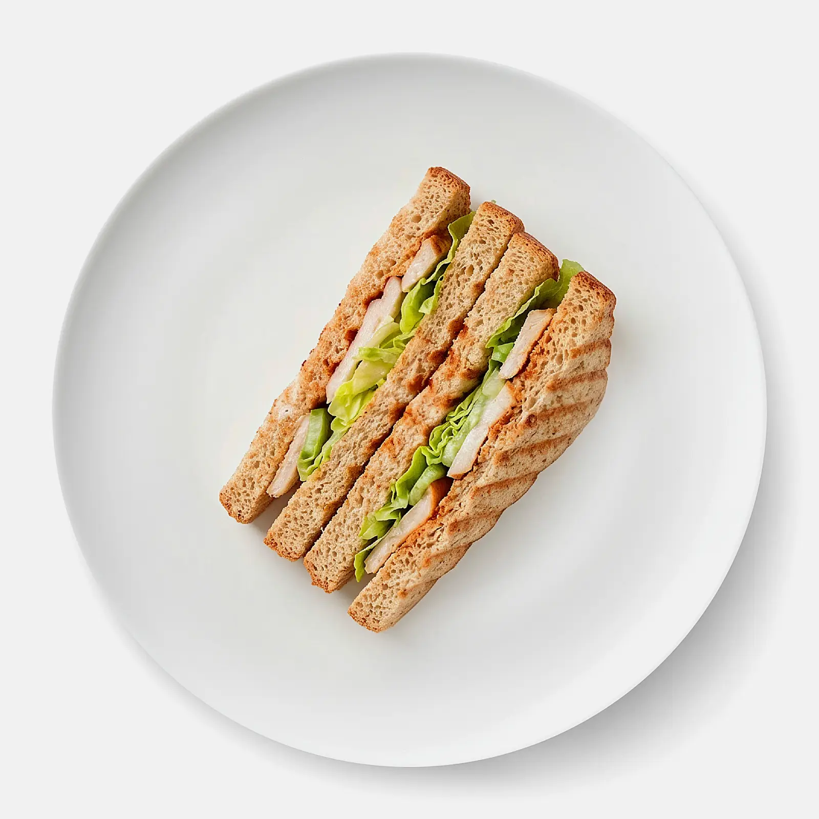 Изображение товара Сэндвич отрубной с цыпленком пикантным соусом 180г