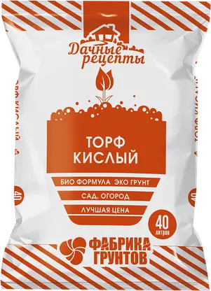 Торф Дачные рецепты кислый 40л