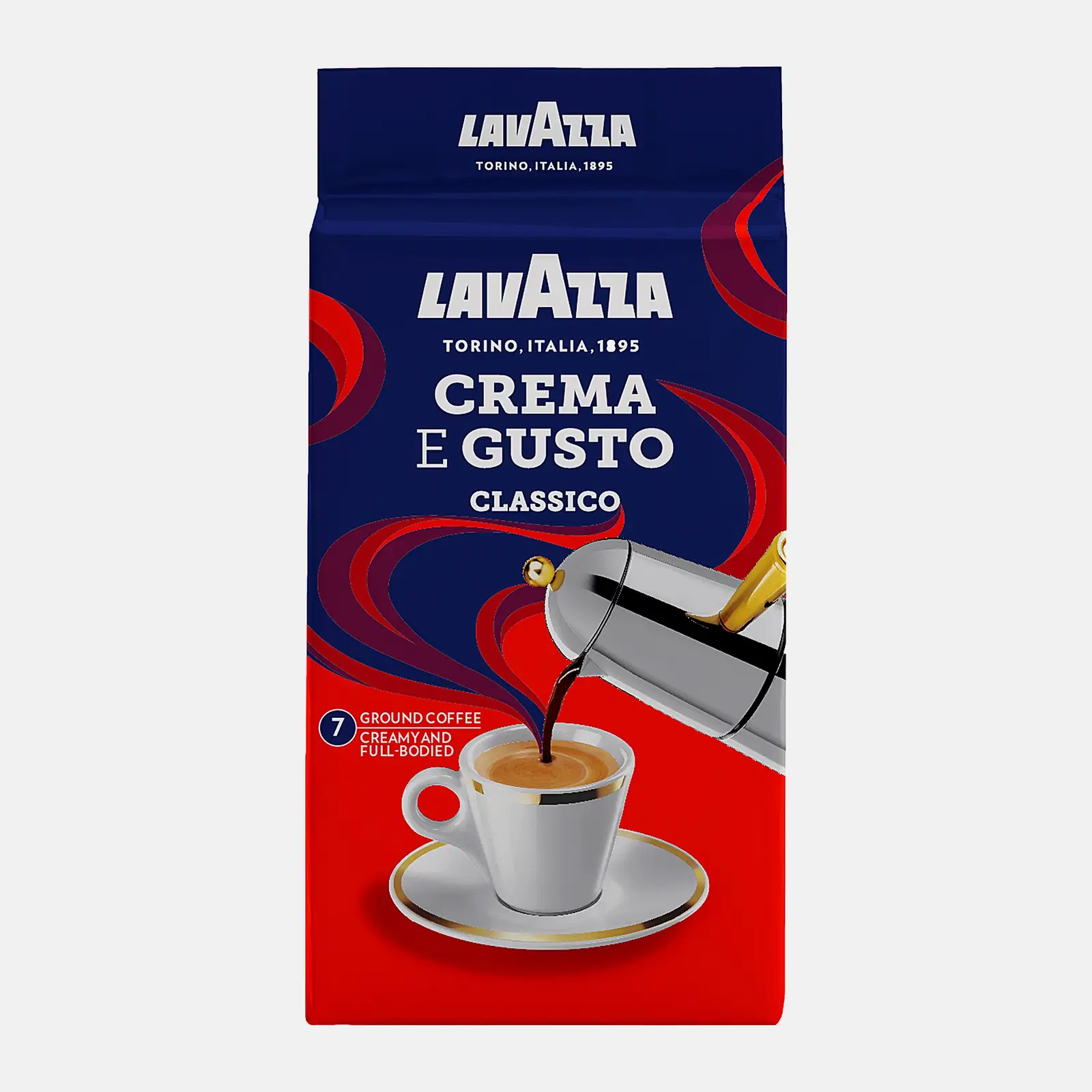 Изображение товара Кофе молотый Lavazza Crema e Gusto 250 г премиальный ароматный напиток