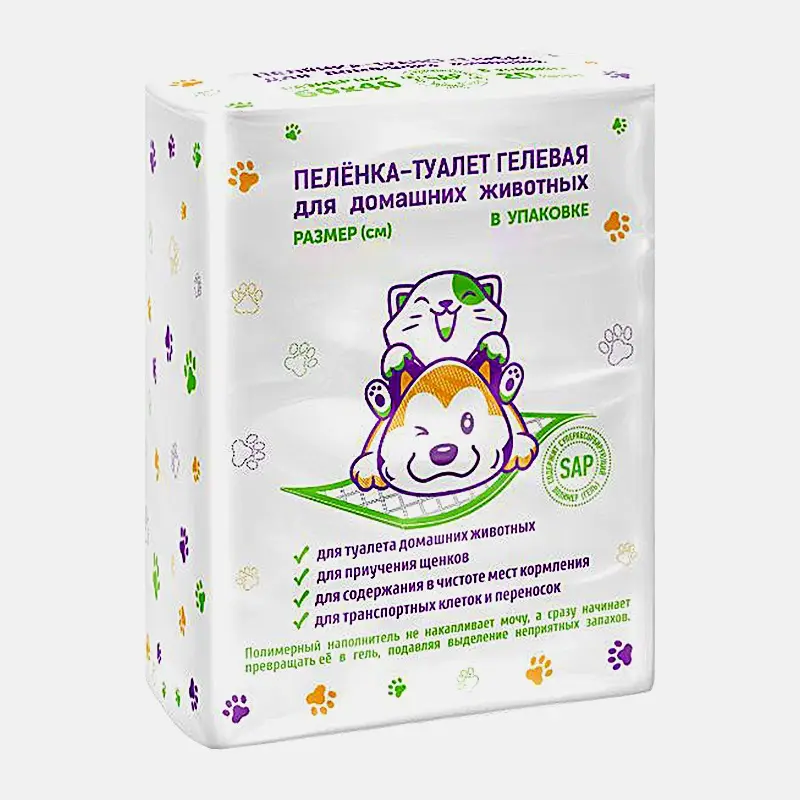 Гелевая пеленка 60*40см 20шт