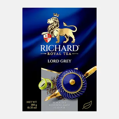 Чай черный Richard Lord Grey листовой 180г