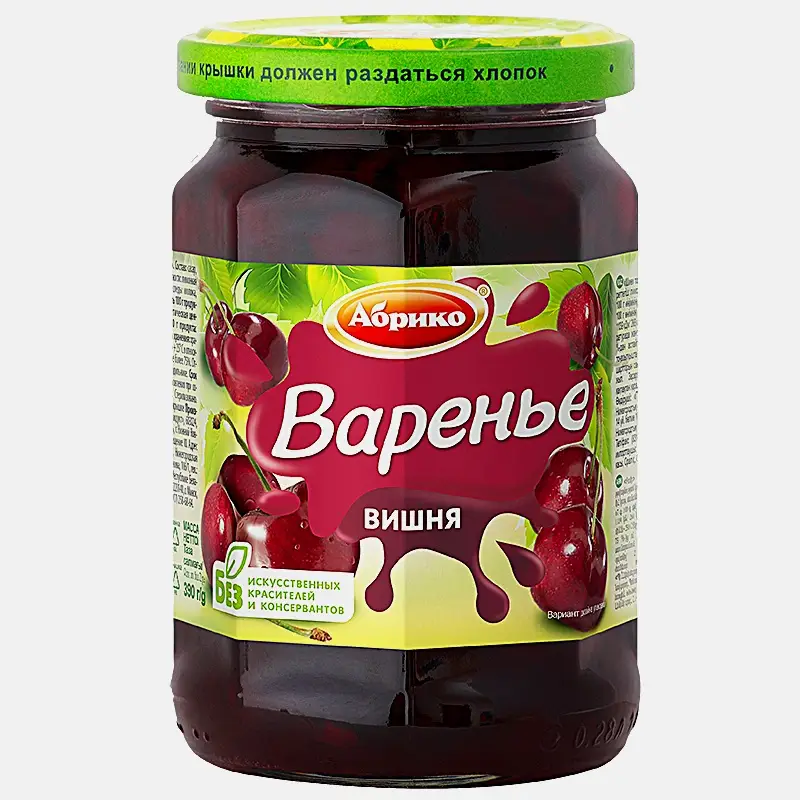 Варенье Абрико Вишневое 390г