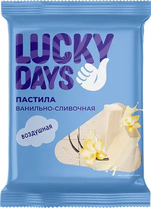 Пастила Lucky Days Ванильно-сливочная 220г