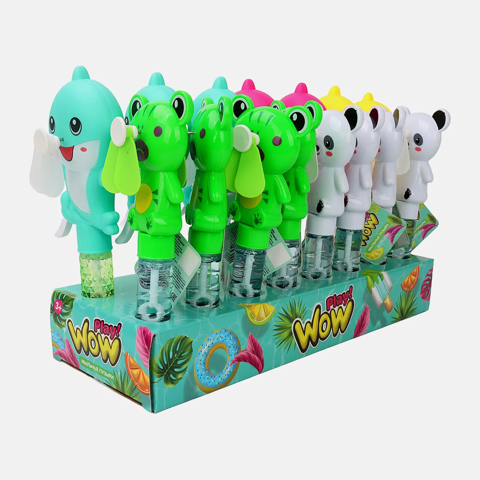 Игровые мыльные пузыри вентилятор Wowplay! 30мл в ассортименте - фото 7