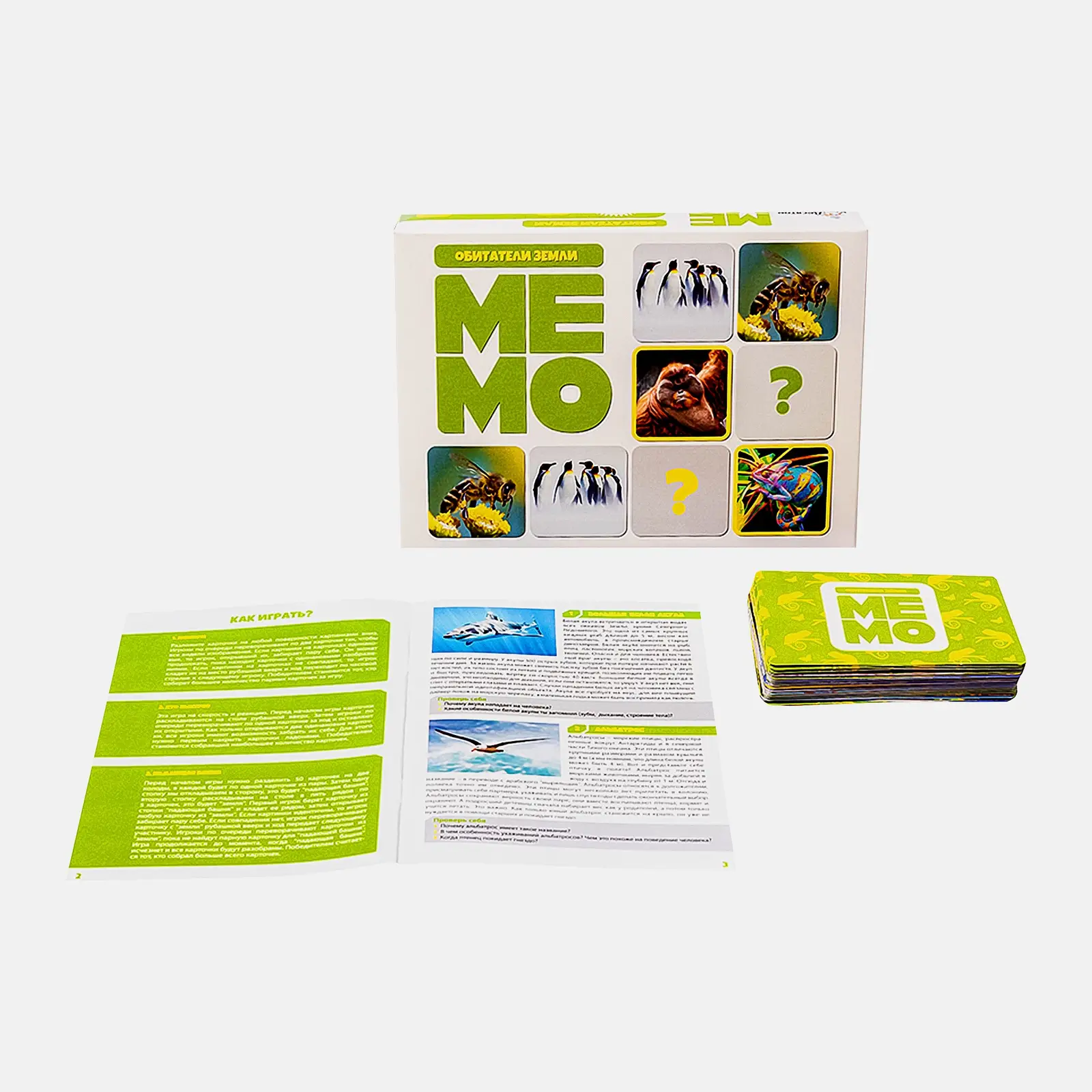Игра настольная Мemo в ассортименте - фото 22