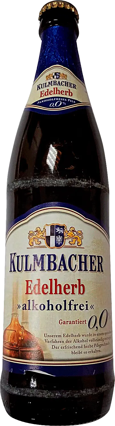 Светлое пиво фильтрованное безалкогольное Kulmbacher Alkoholfr 500мл