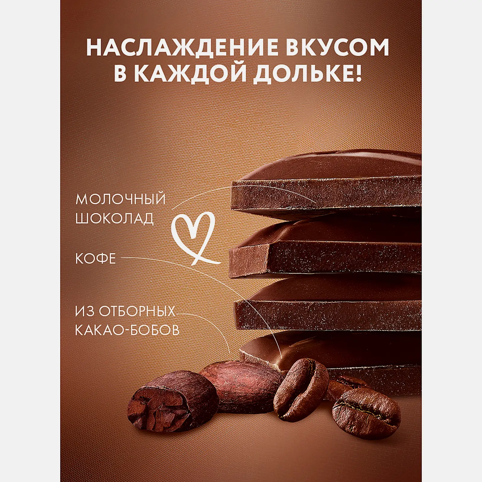Шоколад молочный Кофе с молоком Россия щедрая душа 75/82г