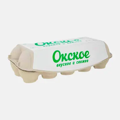 Яйцо куриное Окское С0 столовое 10шт