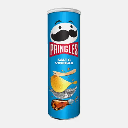 Чипсы Pringles со вкусом соль и уксус 165г