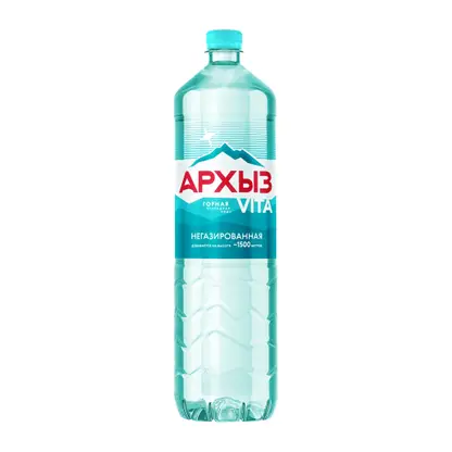 Изображение товара Вода Архыз Vita горная негазированная 1.5л