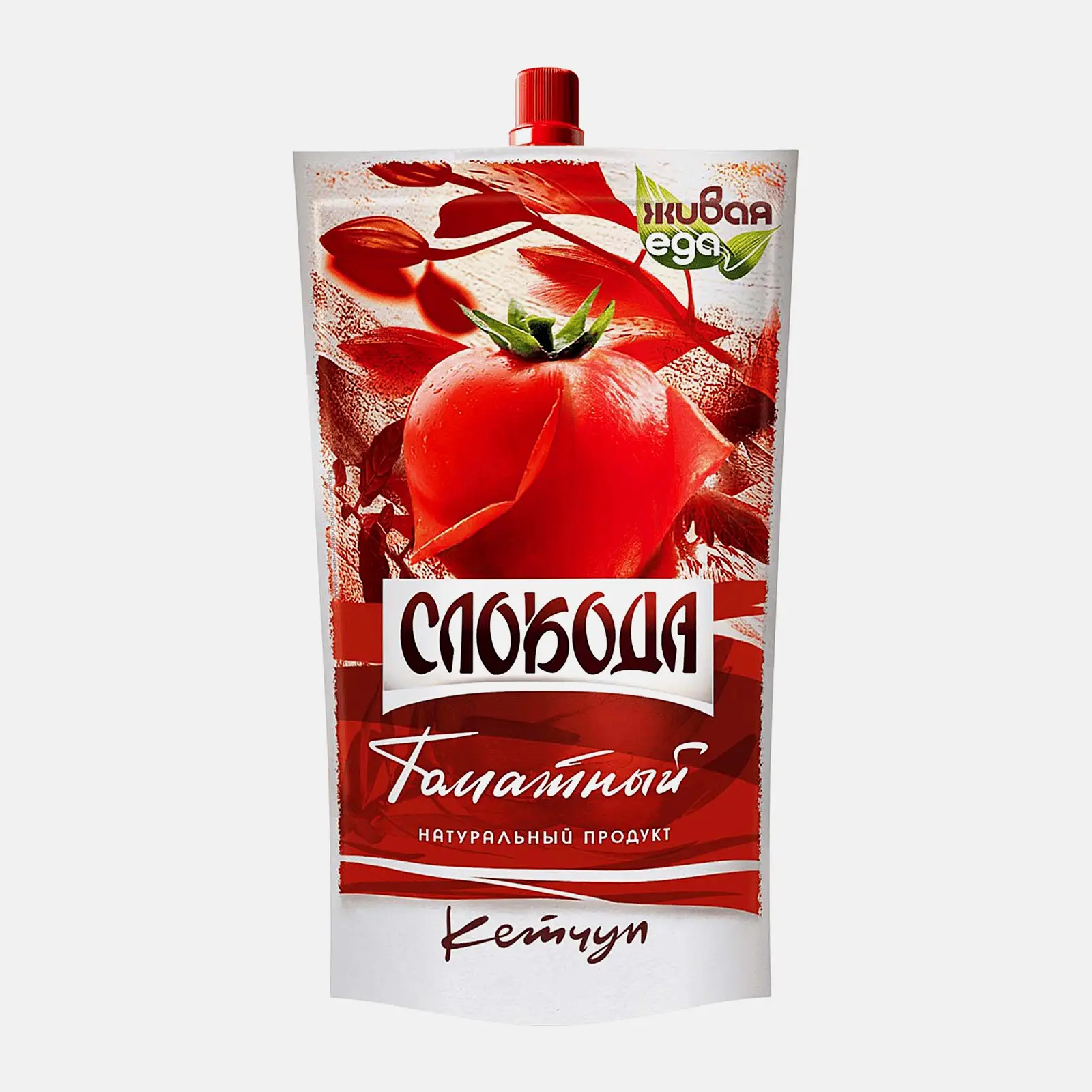 Изображение товара Кетчуп Томатный высшей категории Слобода 300г натуральный соус