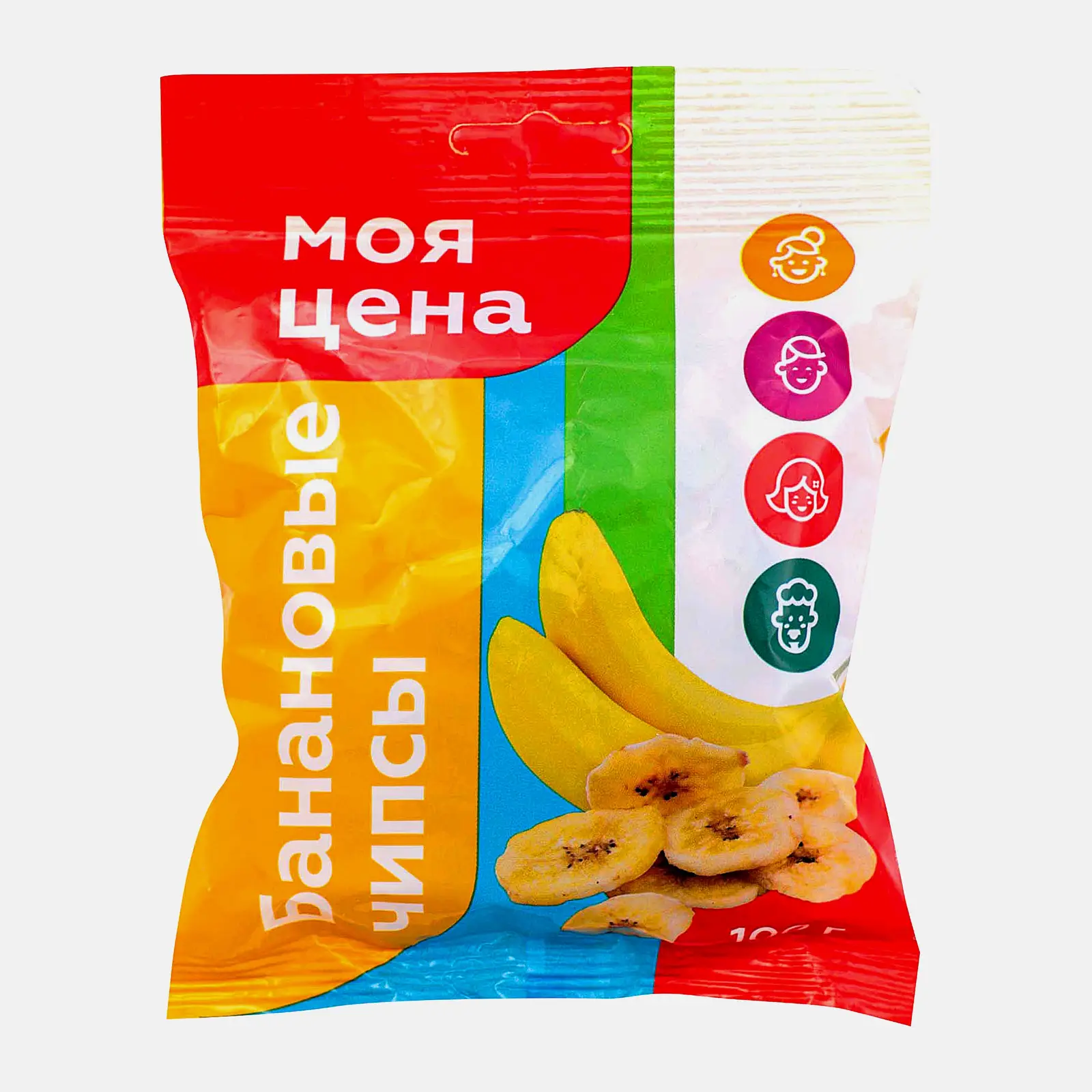 Чипсы Моя цена Банановые 100г