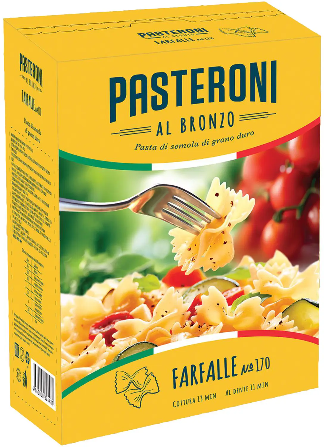 Изображение товара Макароны Pasteroni Farfalle №170 400г