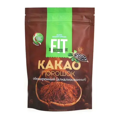 Изображение товара Какао Fitfeel обезжиренный 150г