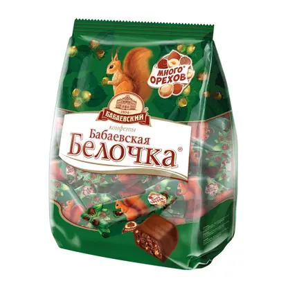 Изображение товара Конфеты Бабаевский Бабаевская белочка 200г