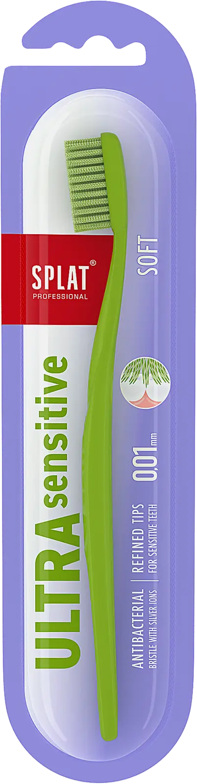 Зубная щетка Splat Professional Ultra sensitive soft в ассортименте