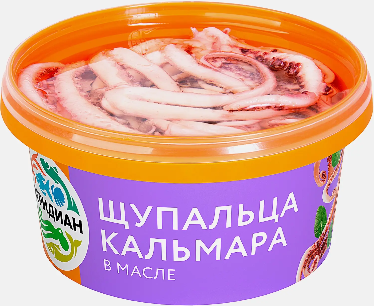 Щупальца кальмара в масле Меридиан 430г