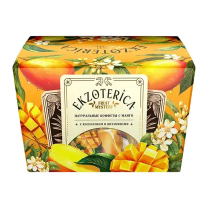 Изображение товара Конфеты желейные с натуральным пюре манго Ekzoterica 250г