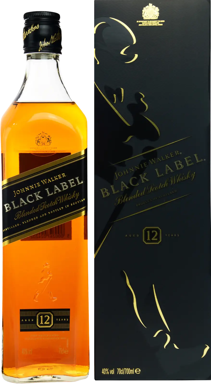 Изображение товара Виски Johnnie Walker Black Label 12 лет 700 мл - гармоничный и мягкий напиток