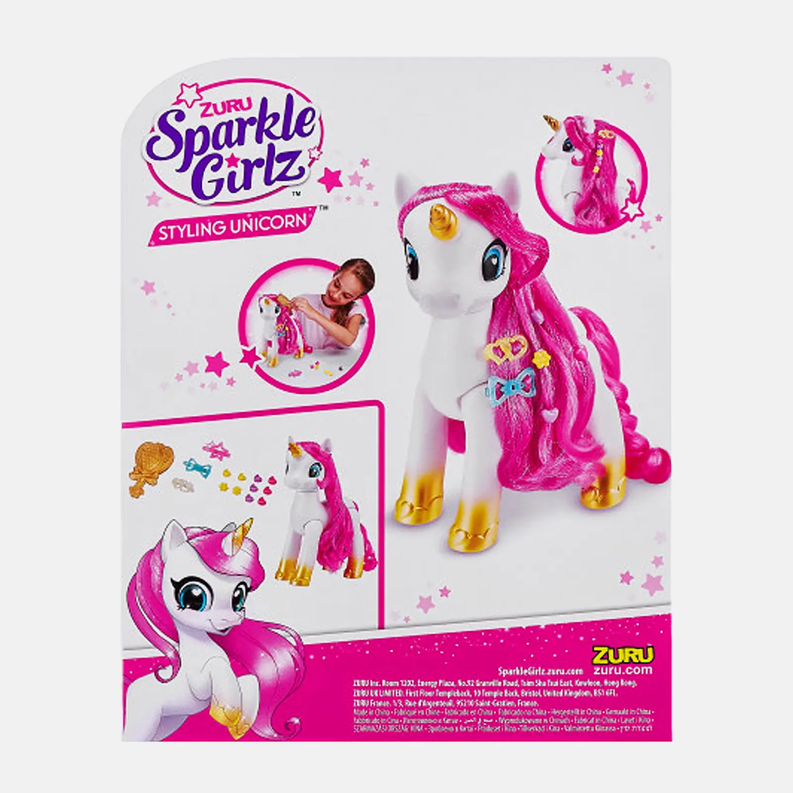 Игровой набор Sparkle Girlz единорог с аксессуарами 100372