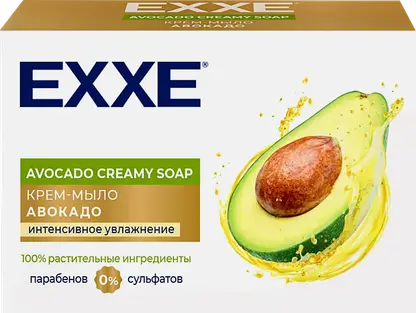 Крем-мыло Exxe Авокадо интенсивное увлажнение 90г