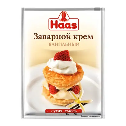 Изображение товара Крем заварной Haas Ванильный 100г