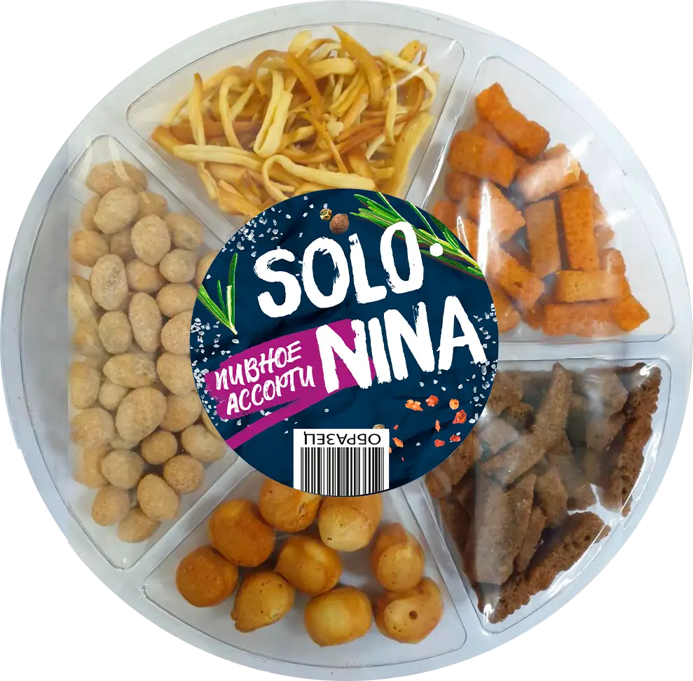 Пивное ассорти Solo Nina 140г - Магнит-Продукты