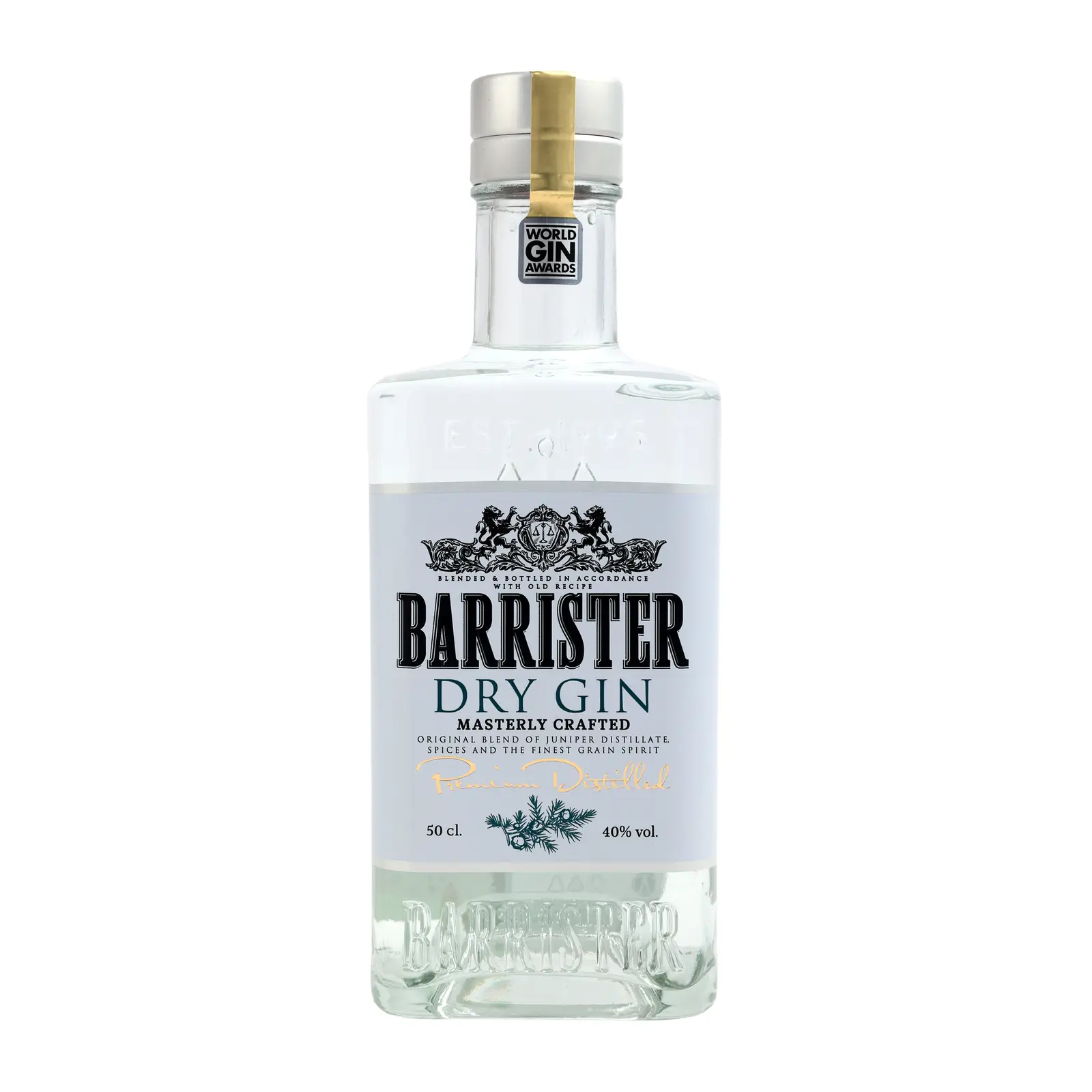 Изображение товара Джин Barrister Dry 40% 500мл